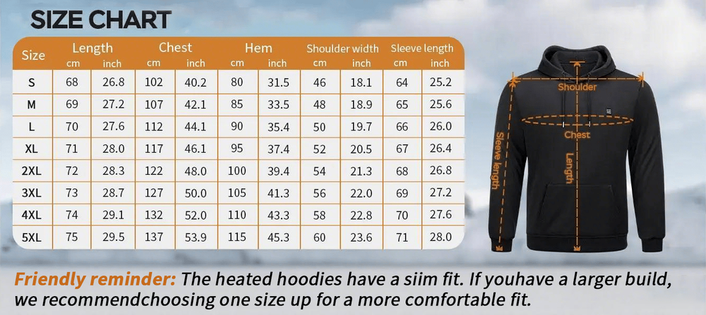 Smart Heated Hoodie! 🧥🔥 5 Heat Zones, Adjustable Temp & Ultra-Comfort! ❄️